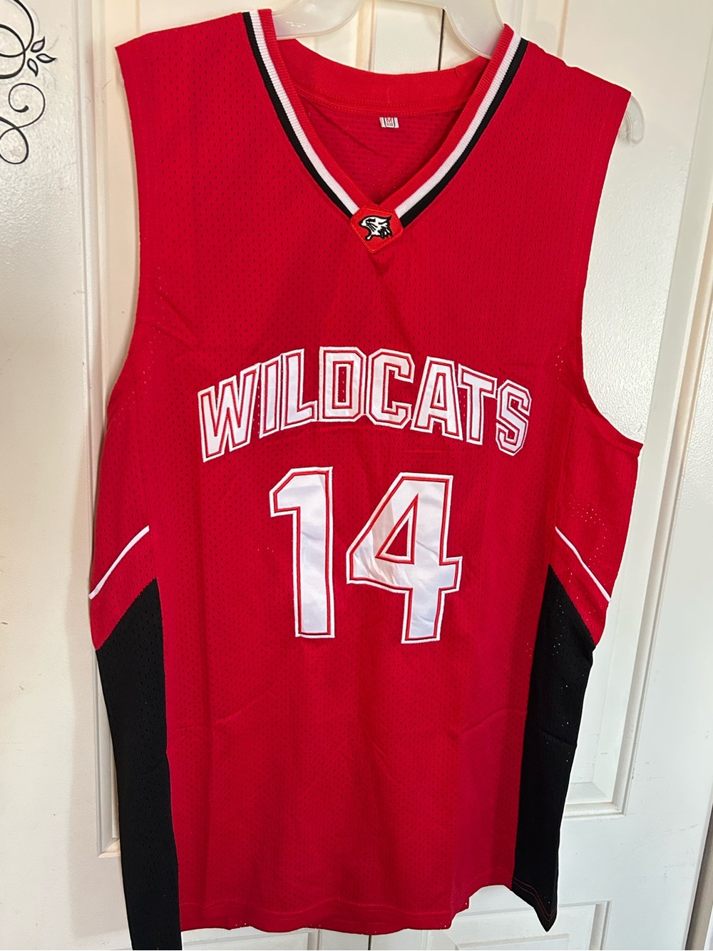 High School Musical Basketball Wildcats Jersey Troy Bolton #14 East High School